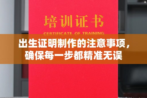 南木林出生证明制作的注意事项，确保每一步都精准无误