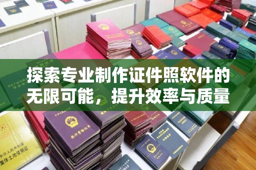 南木林探索专业制作证件照软件的无限可能，提升效率与质量