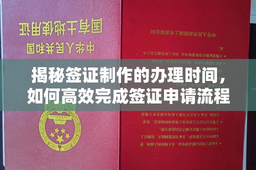 南木林揭秘签证制作的办理时间，如何高效完成签证申请流程