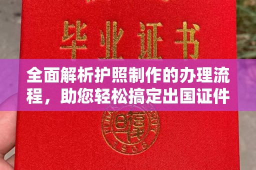 南木林全面解析护照制作的办理流程，助您轻松搞定出国证件