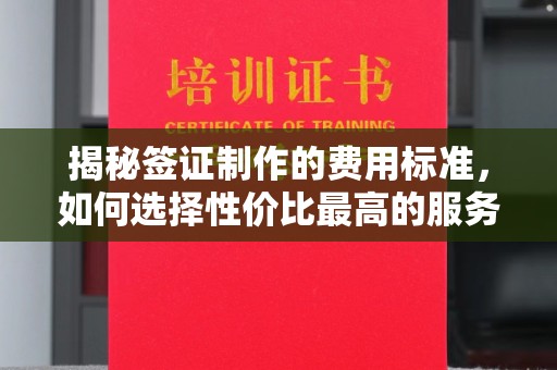 南木林揭秘签证制作的费用标准，如何选择性价比最高的服务？