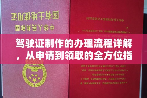 南木林驾驶证制作的办理流程详解，从申请到领取的全方位指南
